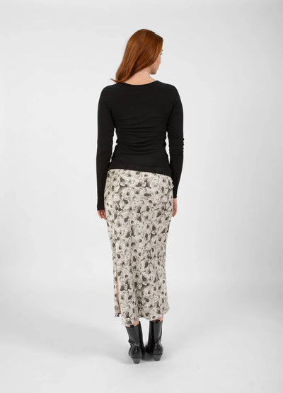 CC HEART - Wool blouse - Black - Lana