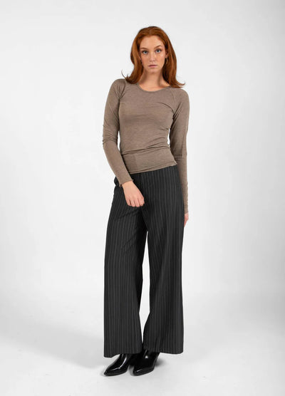 CC HEART - Wool blouse - Hazel Melange - Lana