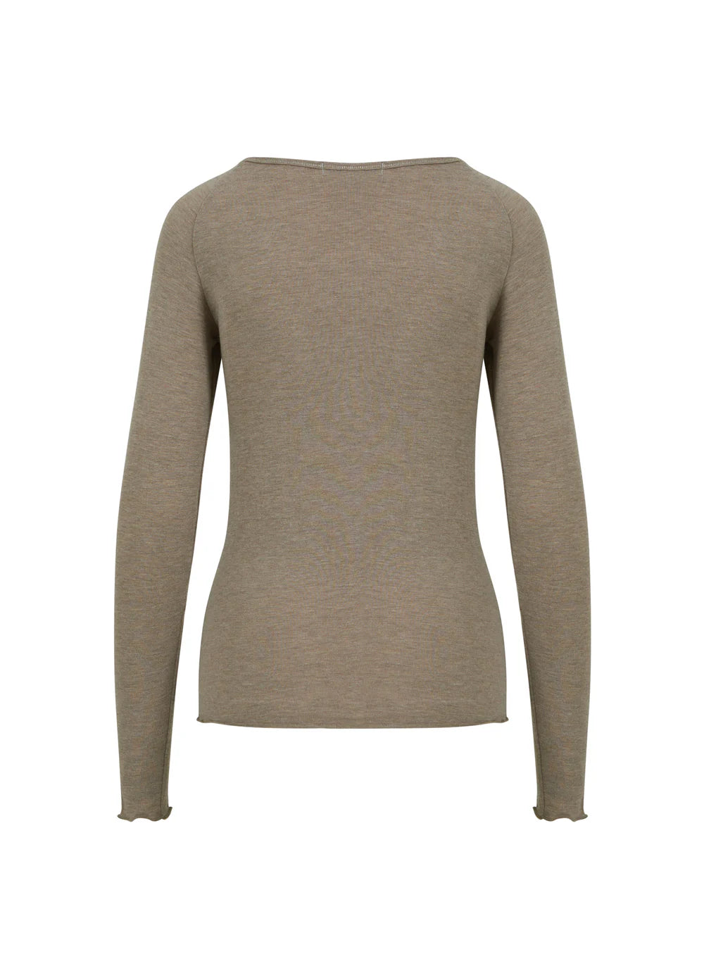 CC HEART - Wool blouse - Hazel Melange - Lana