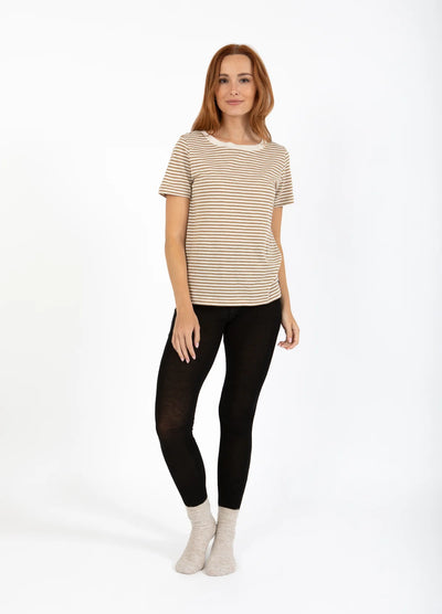 CC HEART - Leggings - Wool - Black - Lana