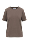 CC Heart - T-shirt - Dark mud - Basic regular