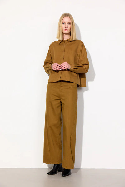 Hunkøn - Skjorte - Denim Brown - Camden