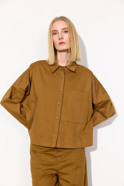 Hunkøn - Skjorte - Denim Brown - Camden