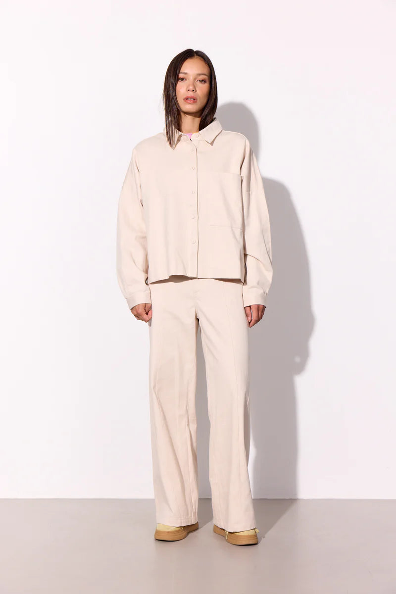 Hunkøn - Skjorte - Denim Cream - Camden