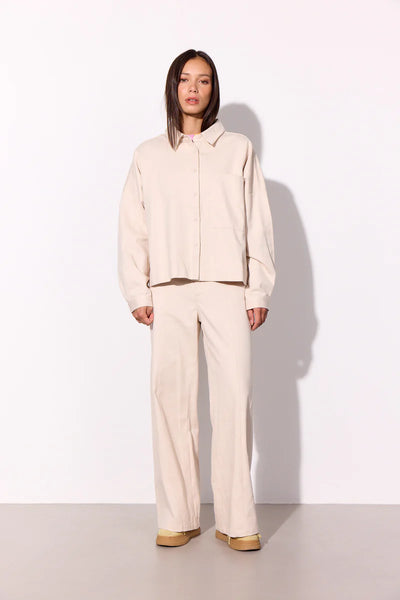 Hunkøn - Skjorte - Denim Cream - Camden