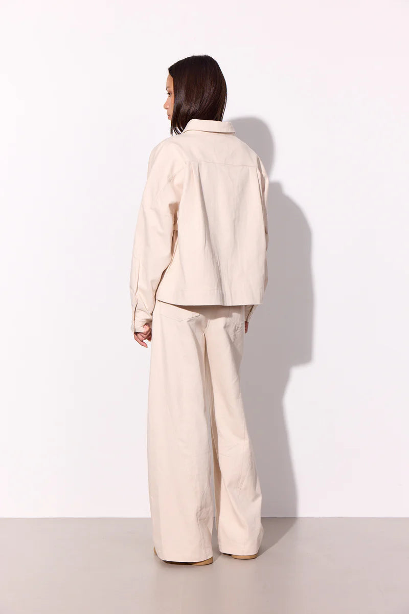 Hunkøn - Skjorte - Denim Cream - Camden