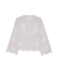 Sissel Edelbo - Skjorte - Purple Stripe - Cecilie