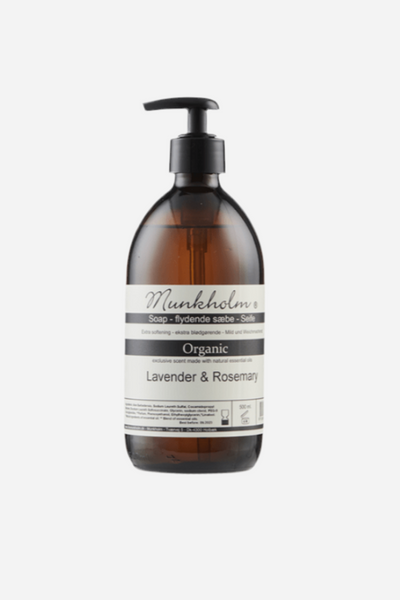 Organic håndsæbe - Lavender & Rosemary - 500 ml - Munkholm sss - Stilkompagniet.dk