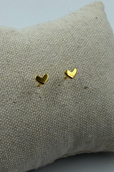 Andcopenhagen - Stud earrings - 18 carat gold-plated - Anna