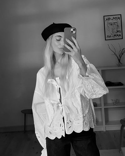 Beret - Black - Thea - Andcopenhagen