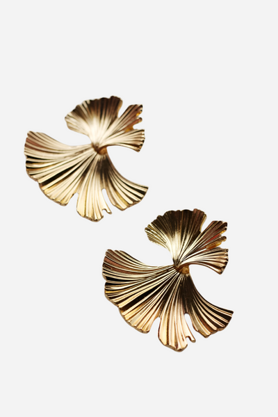 Andcopenhagen - Earrings - 18 carat gold plated brass - Julia