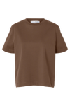 Selected Femme - T-shirt - Chocolate chip - Essential