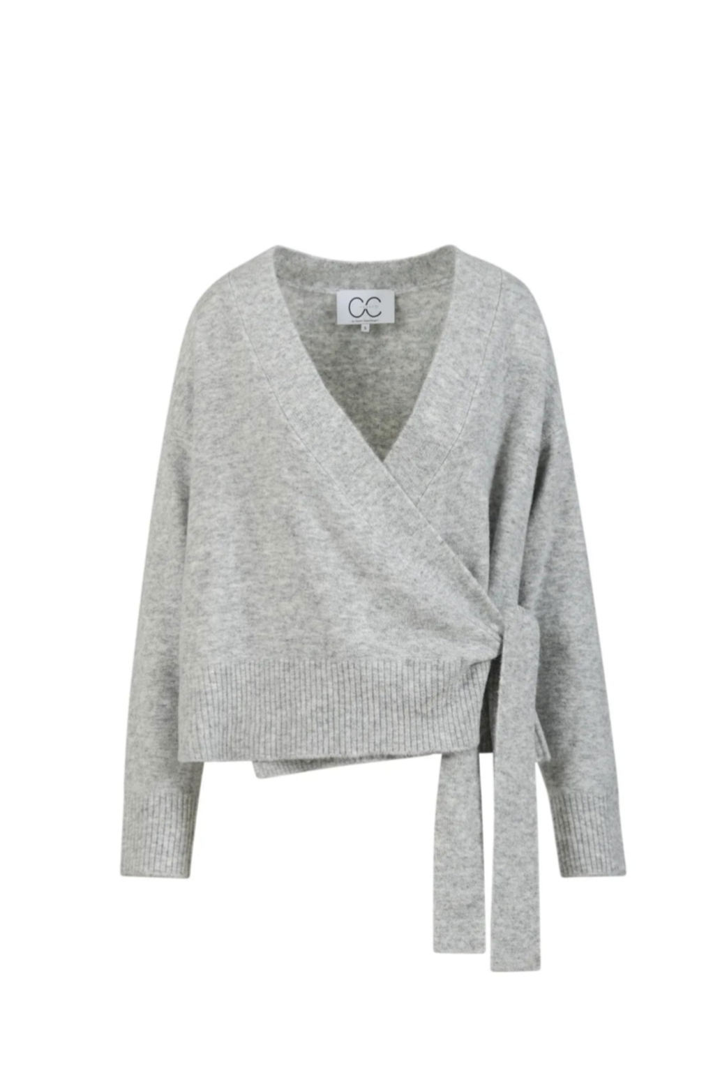 CC Heart - Cardigan - Wrap Gray - Emerie