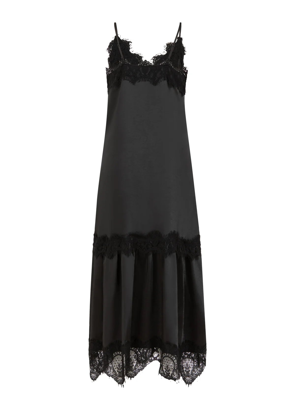 CC Heart - Kjole - Black - Lace detail