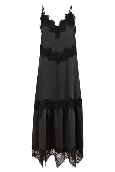 CC Heart - Kjole - Black - Lace detail