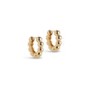 Enamal - Hoops - Gold - Ball Chunky - Stilkompagniet.dk