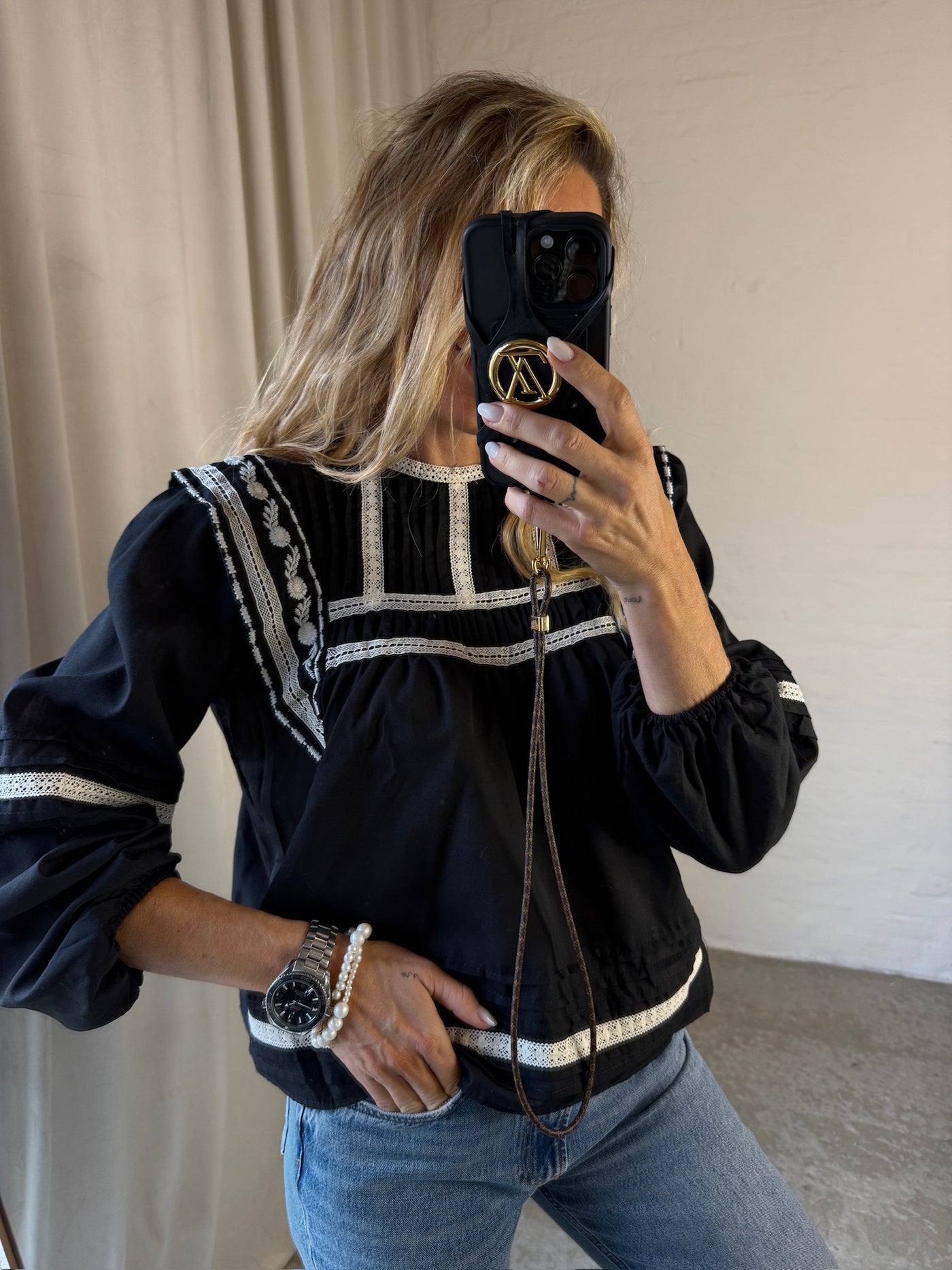 Sassy Copenhagen - Blouse - Black - Mathilda