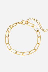 Andcopenhagen Jewelry - Armbånd - 18 karat guldbelagt  - Chunky chain Sanni