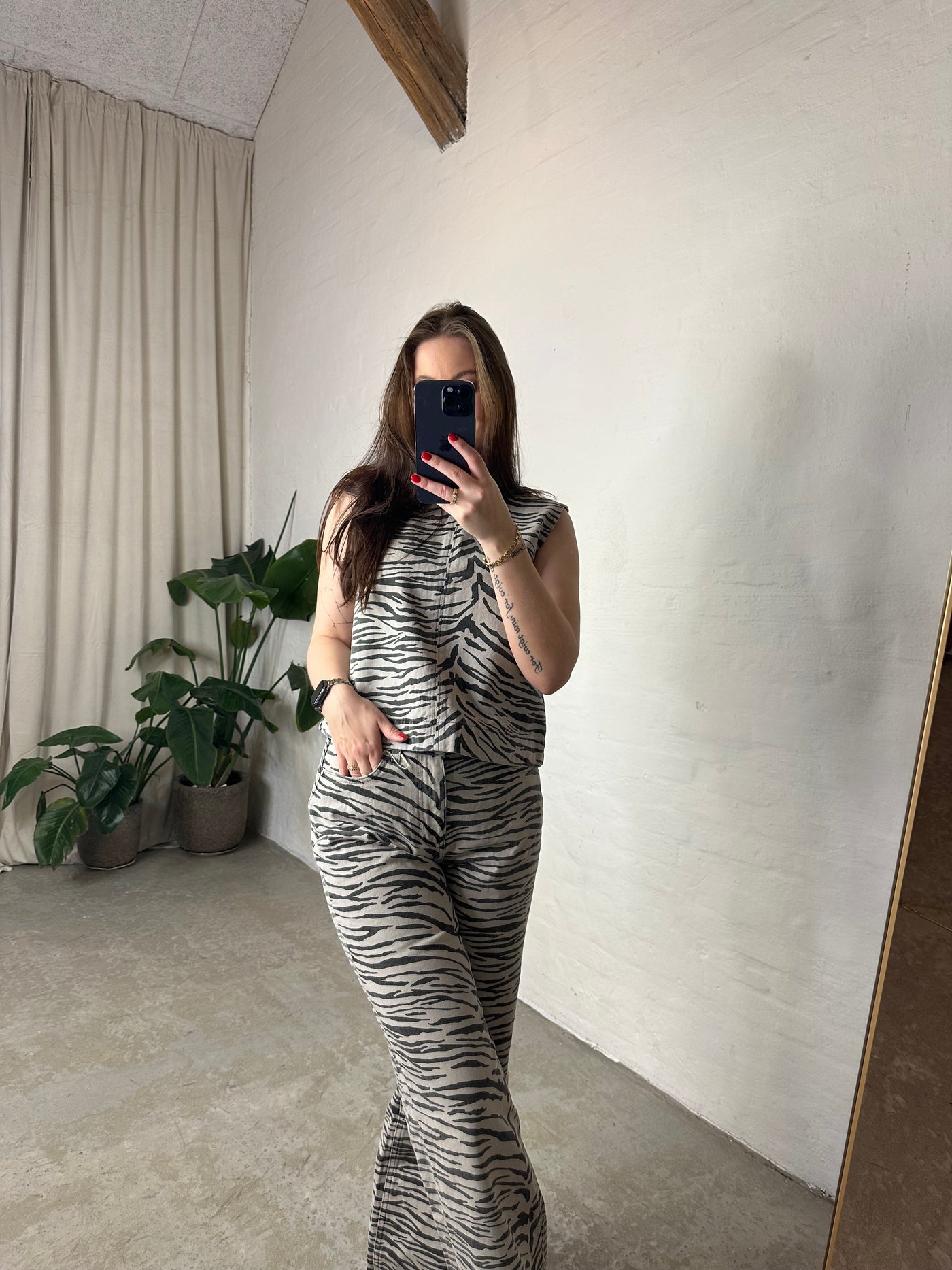 Only - Denim top - Zebra - Dorsi