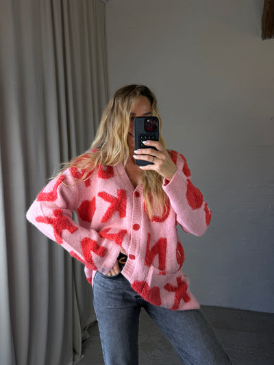 Hunkøn - Cardigan - Pink - Jenny