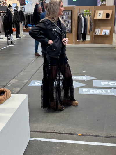 Blonde nederdel - Sort - Livia - Sassy Copenhagen