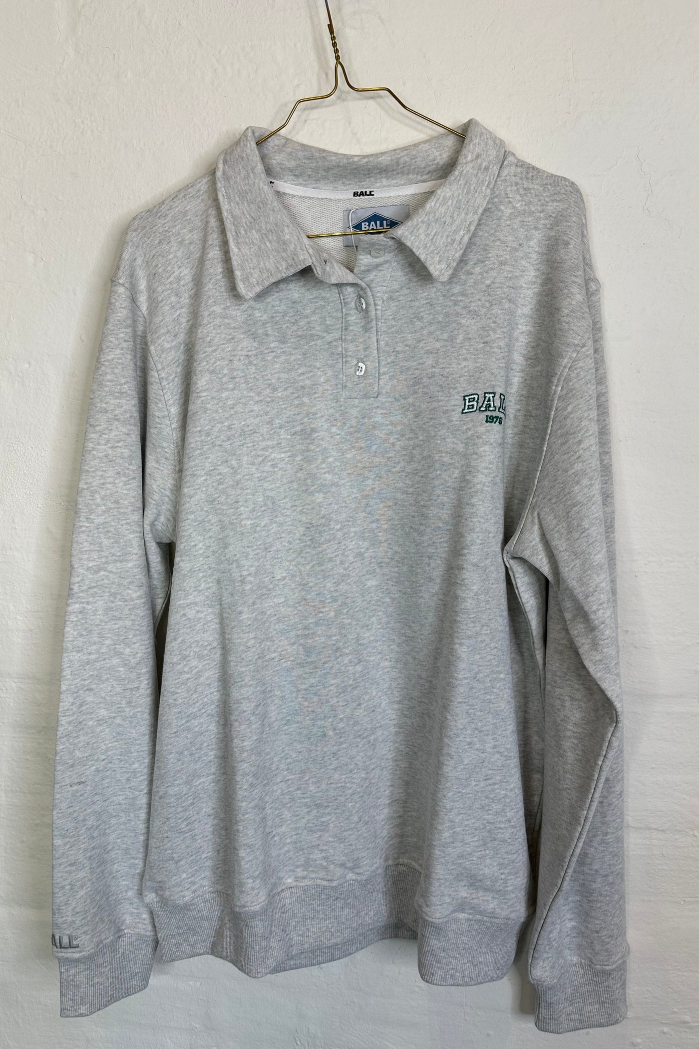 Ball original - Boyfriend polo - Oversize - gray - C.Garcia sweatshirt 50400014