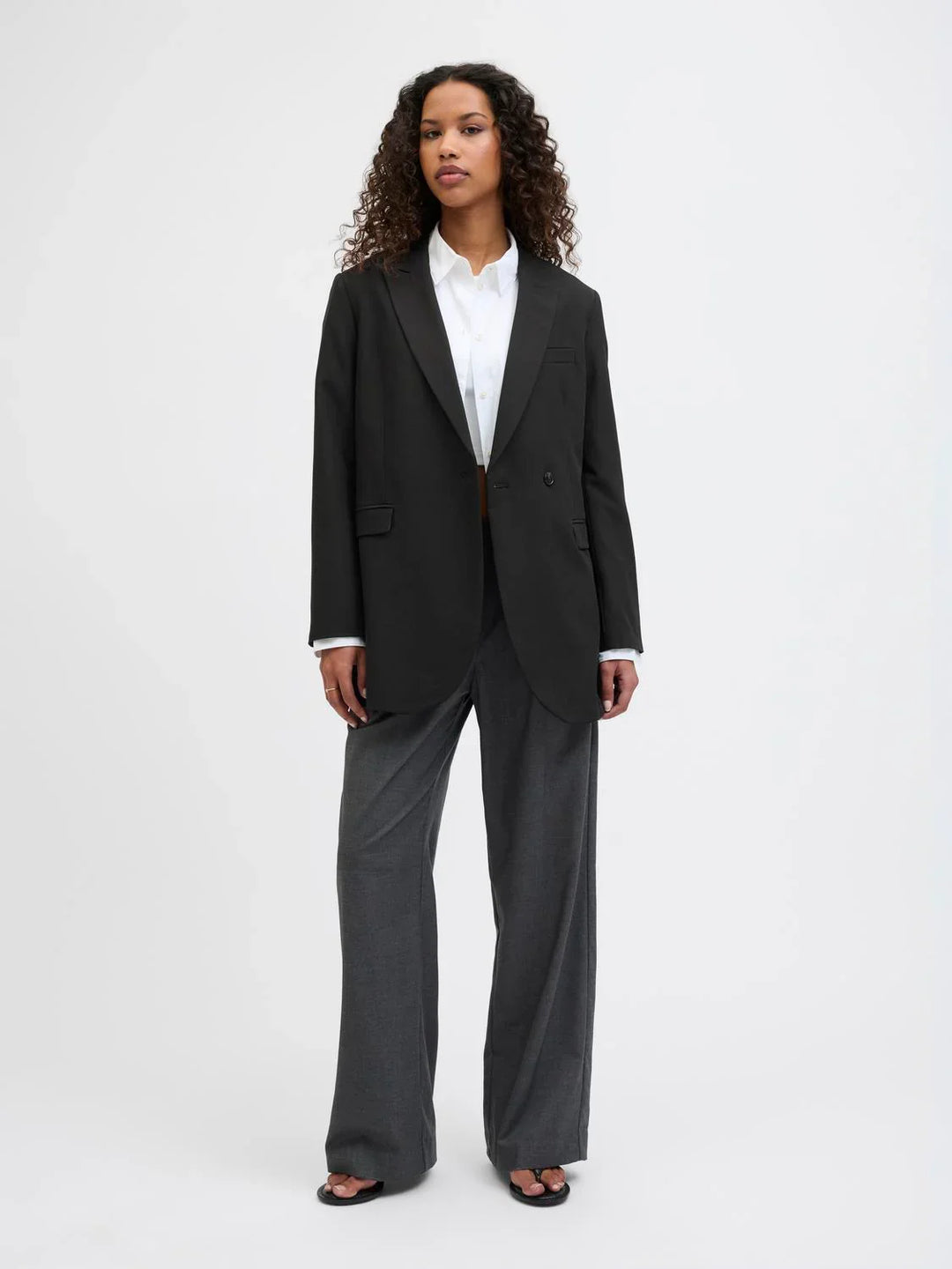 JJXX Jxmary Blazer TLR Noos Donna - Giacca Elegante In Poliestere Riciclato - Colore Nero - Taglie Regolari - 3