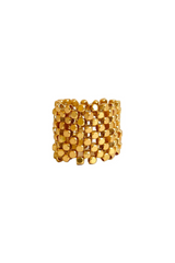 IBU Jewels - Ring - Guld - Ring Mesh