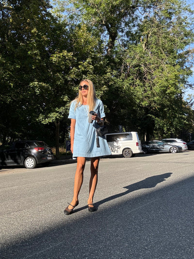 Denim dress - Light blue denim - Gigi - Only