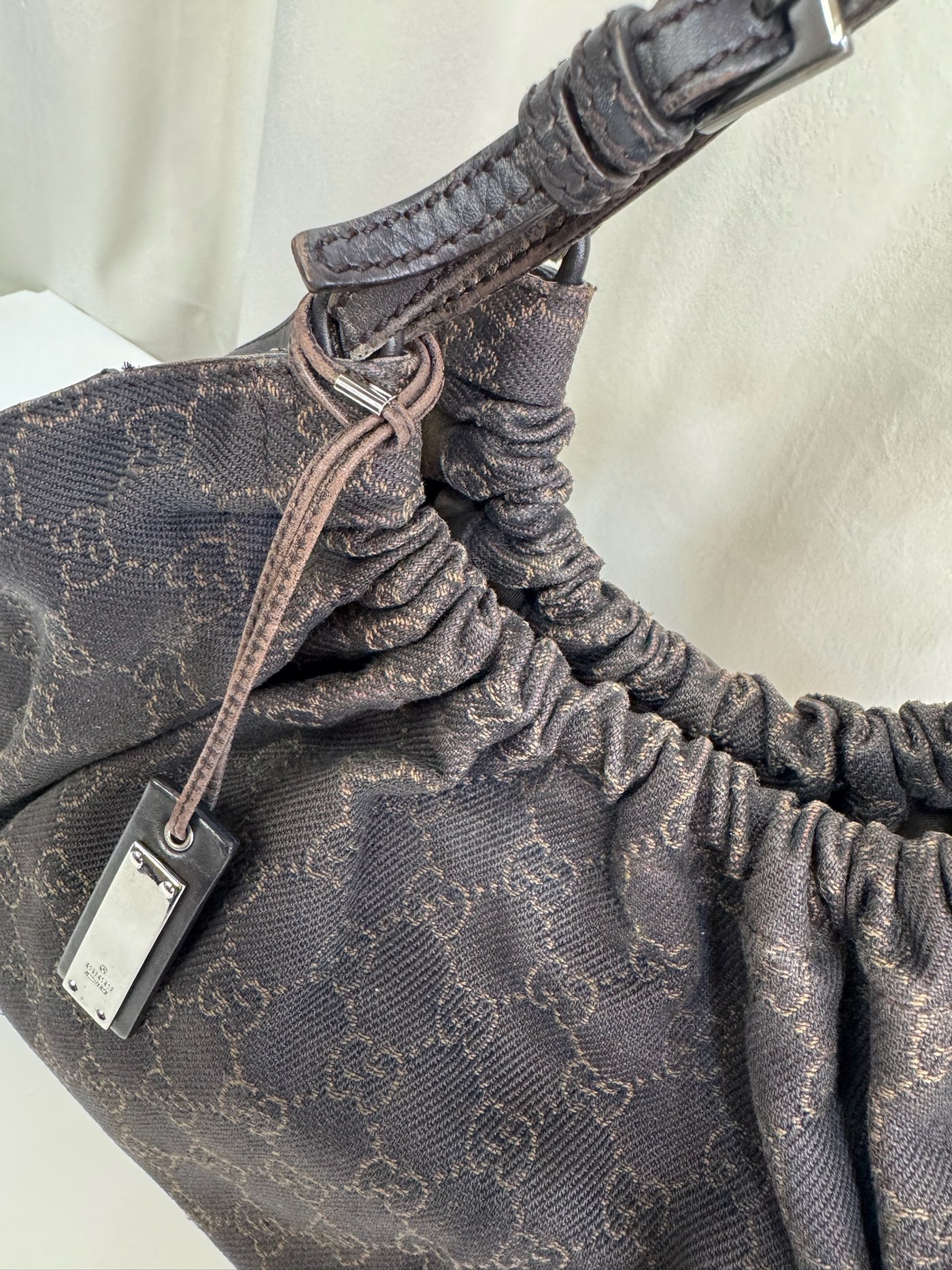 Gucci - GG hobo bag - Brown  - Secondhand