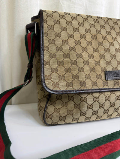 Gucci - Toilet/makeup bag - Vintage monogram - Second hand