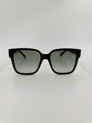 Givenchy 4G Square – solbriller – sorte oversized square solbriller – secondhand