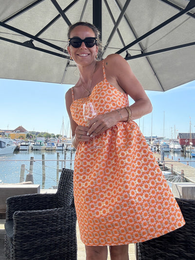 Female - Dress - Orange - Mimi