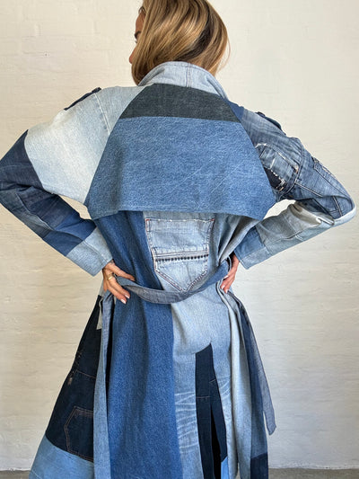 Cofur - Denim trenchcoat - Multi denim - No.6