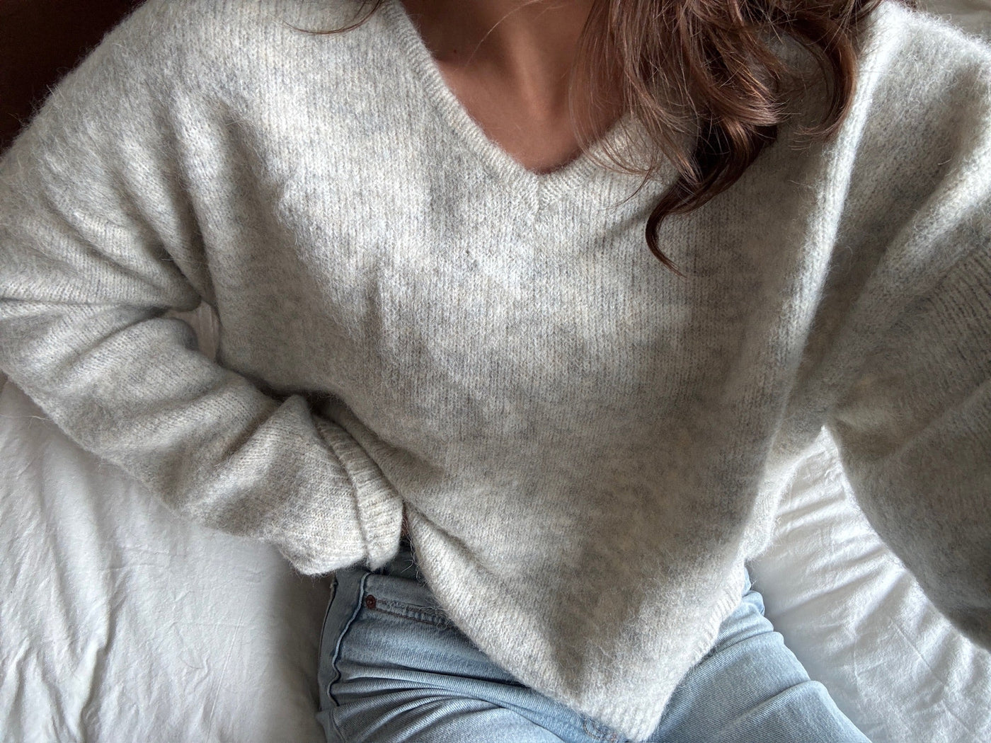 American Vintage - Strik - Powder Snow Melange - Pull East