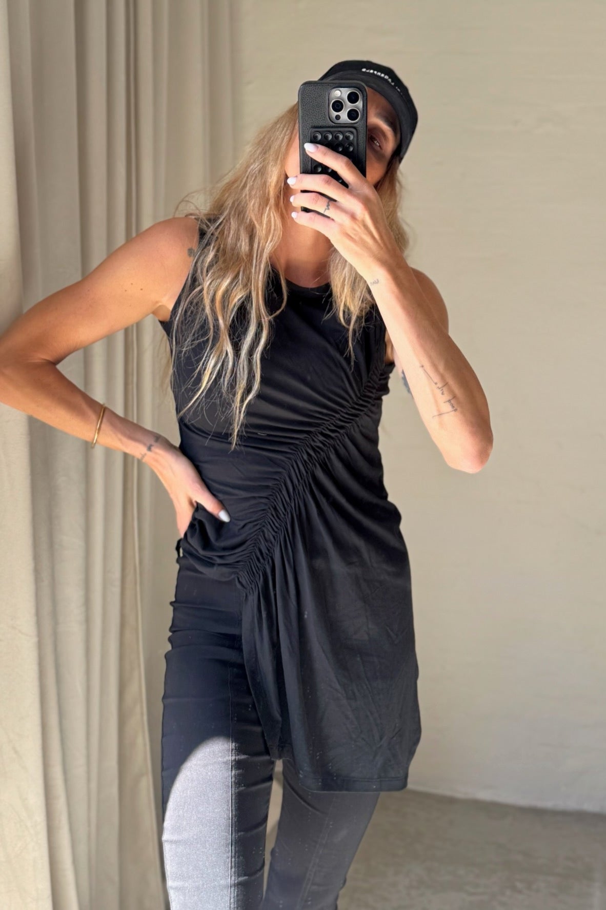 My Essential wardrobe - Top - Black - Allura