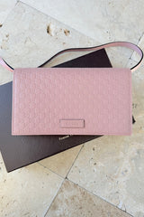 Gucci - GG Micro Guccissima Crossbody - Pink - Secondhand