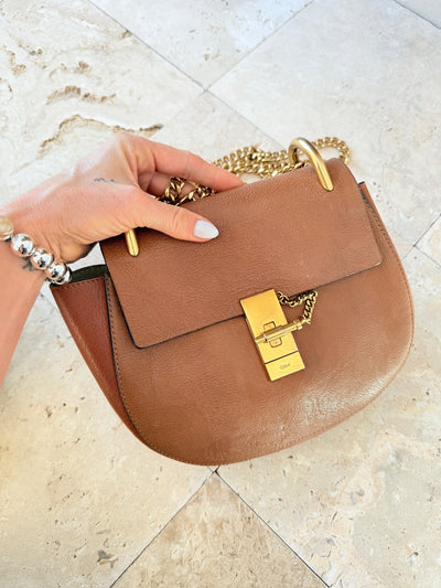 Chloé - Drew Crossbody - Cognac - Secondhand