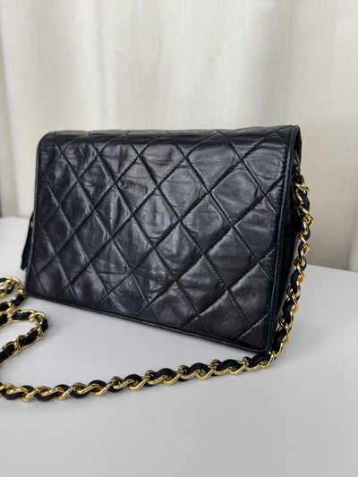 Chanel - Diamond Quilted Tassel flap bag - Secondhand