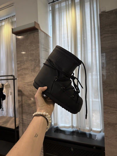 Moon Boot - Vinterstøvle - Black - Icon Low Rubber