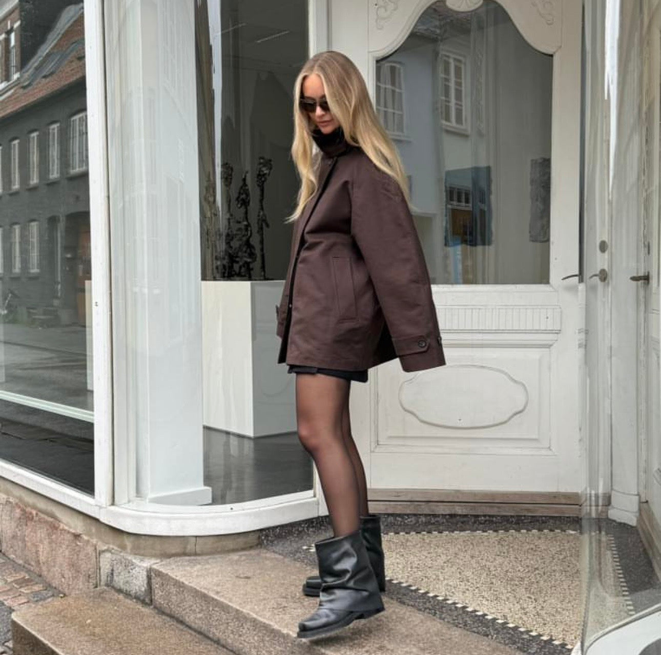 Pavement - Støvler - Sort læder - Edona - Stilkompagniet.dk