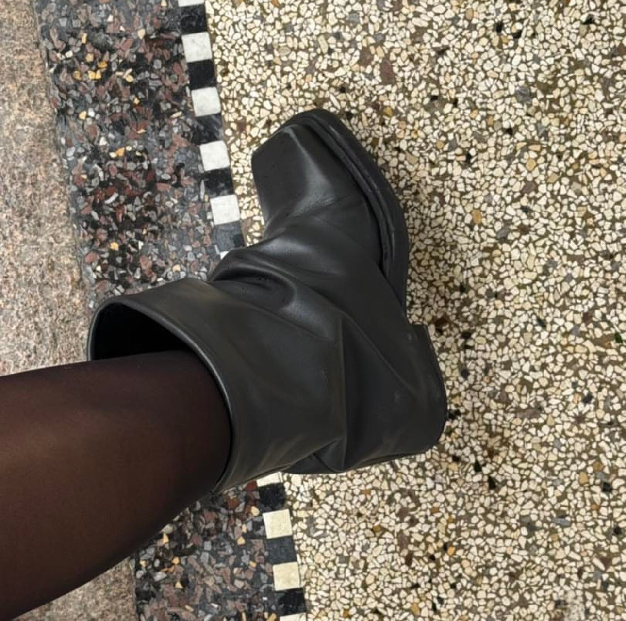 Pavement - Støvler - Sort læder - Edona - Stilkompagniet.dk