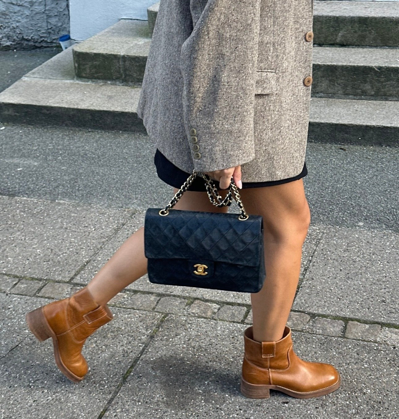 Pavement - Støvler - Tan Vintage - Jenny - Stilkompagniet.dk