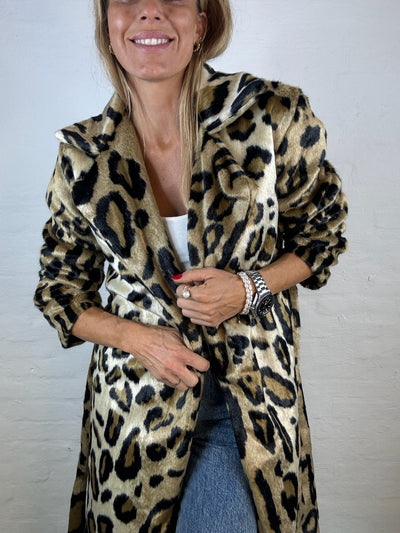 Sassy Copenhagen - Pels Trenchcoat - Leopard - Brooke