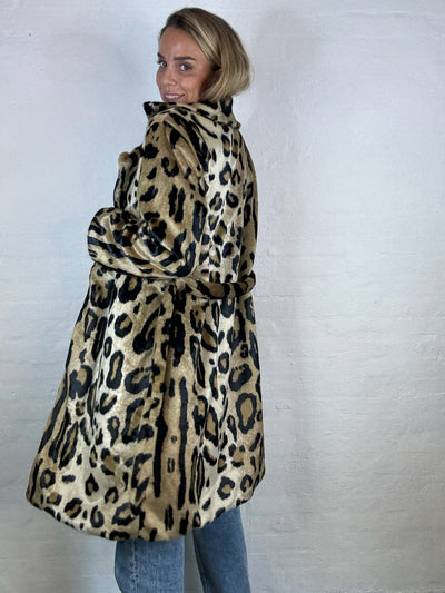 Sassy Copenhagen - Pels Trenchcoat - Leopard - Brooke