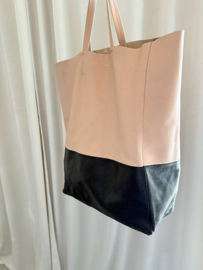 Celine - Cabas tote bag - Beige/Black - Second hand