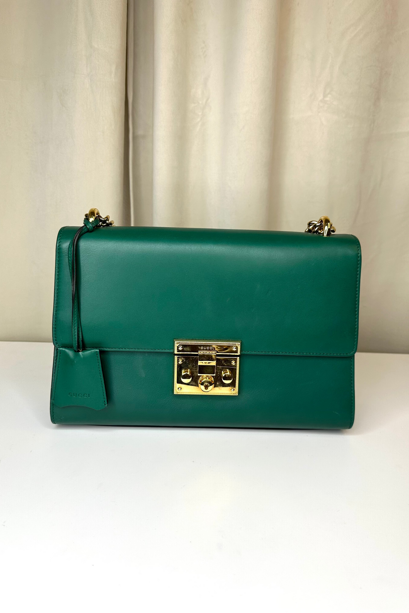 Gucci - Padlock Green leather - Secondhand