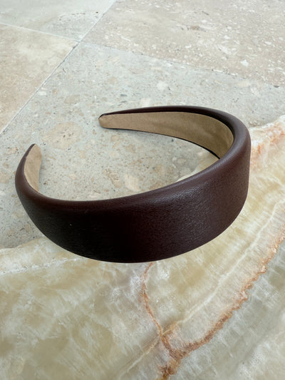 Sassy Copenhagen - Smooth Leather Hair Clips - Beige