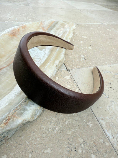 Sassy Copenhagen - Smooth Leather Hair Clips - Beige