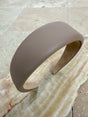 Sassy Copenhagen - Smooth Leather Hair Clips - Sikka Beige